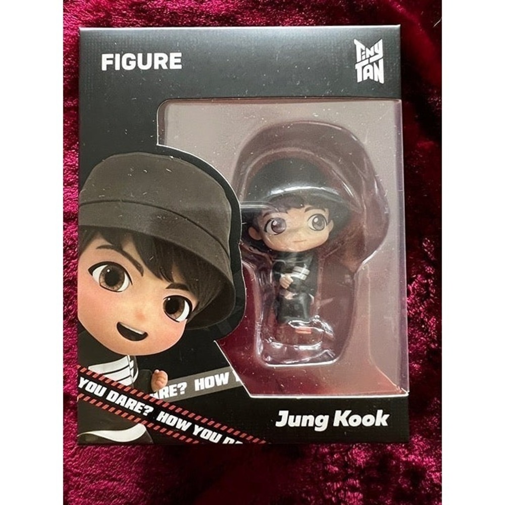 NEW!  BTS Tiny Tan Official Jung Kook Mic Drop Figure
